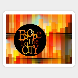 Find Your Way To The City Sticker